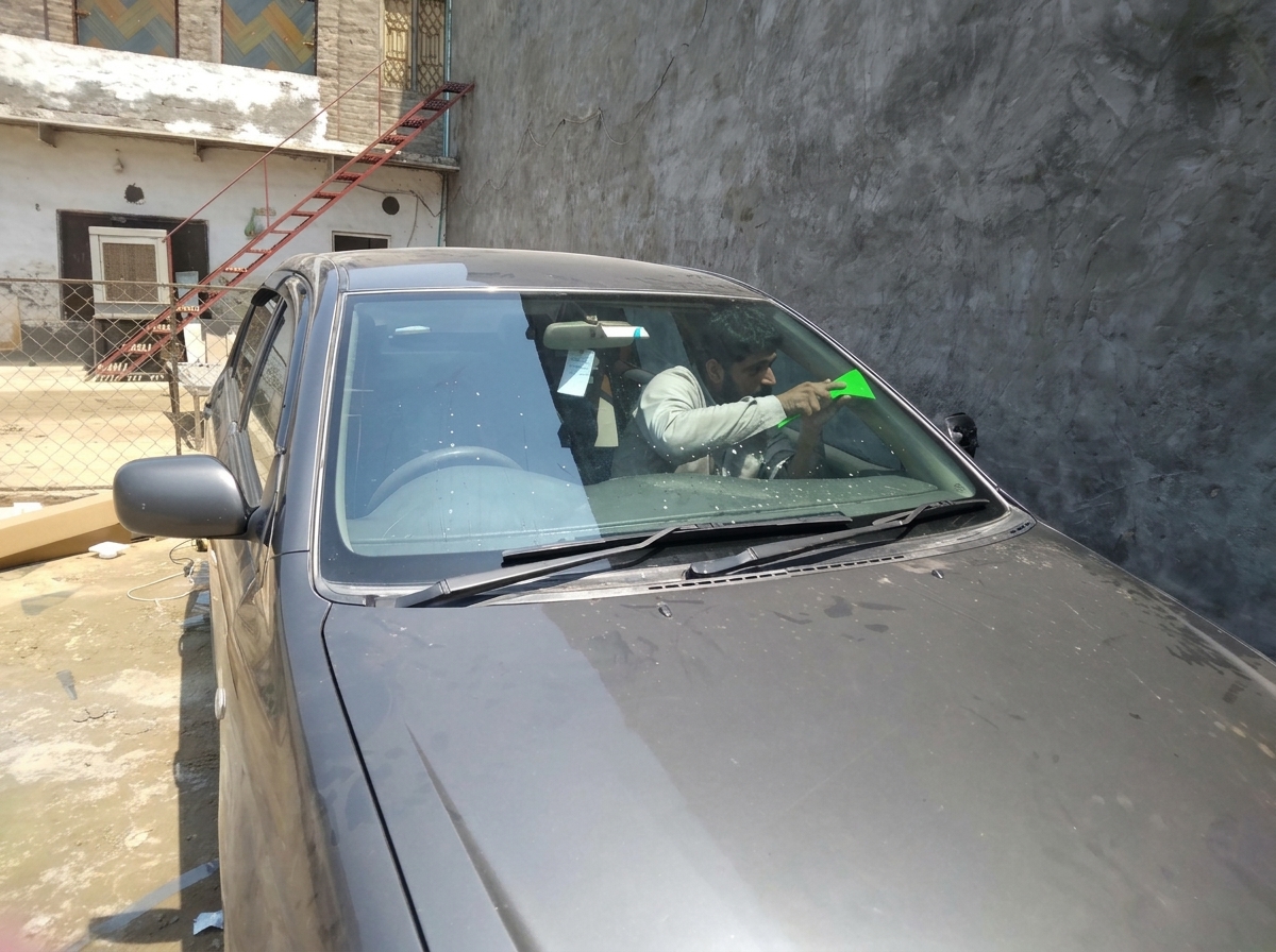 Toyota Corolla 2008 with Q Tints UV film