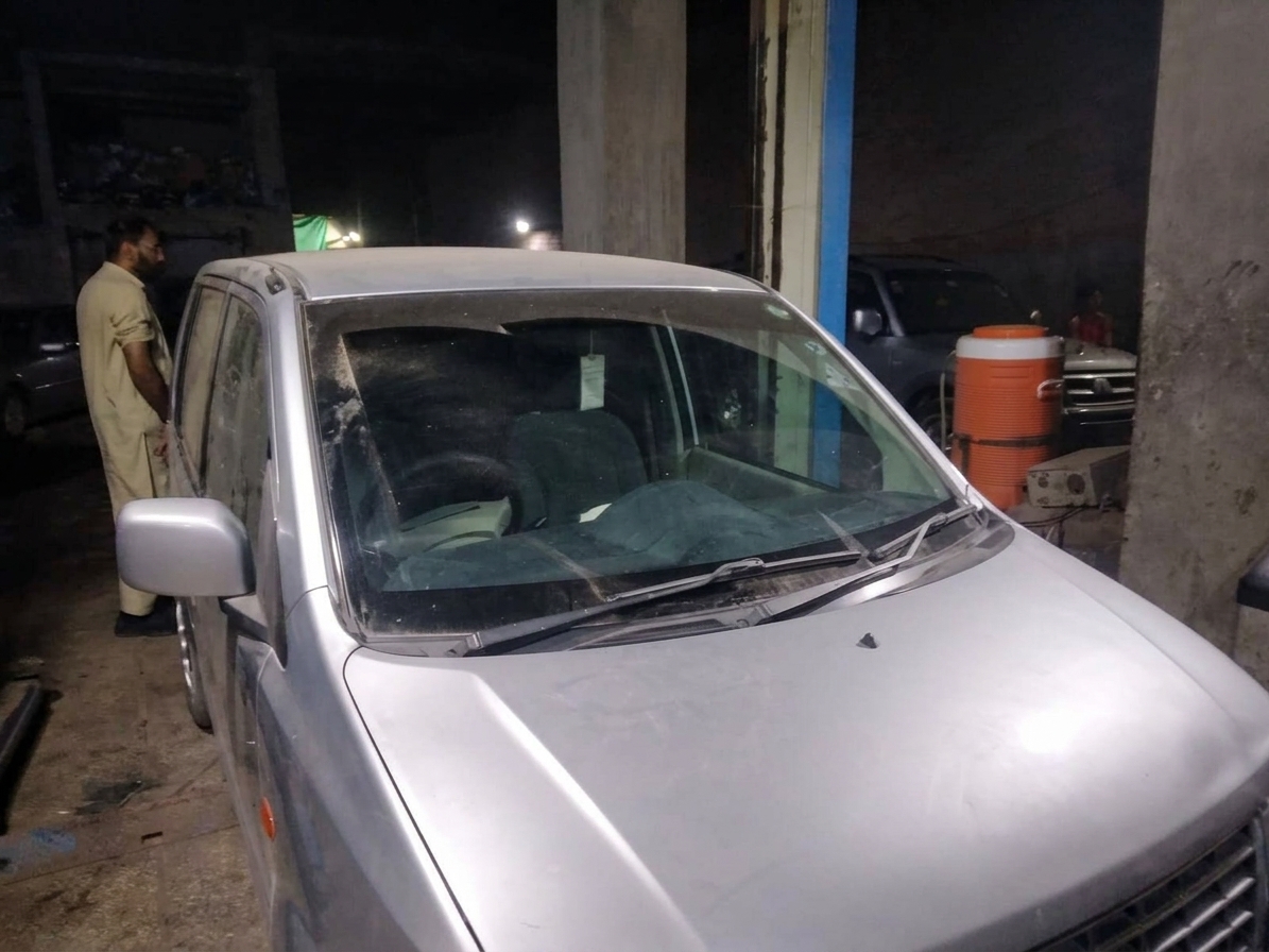 Mitsubishi EK Wagon 2008 with Q Tints UV film
